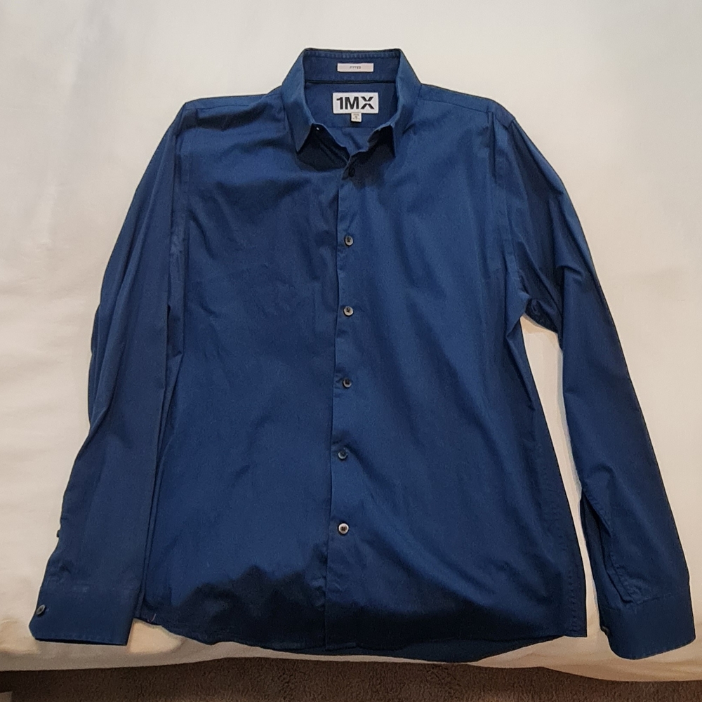 Express 1MX Men's Navy Shirt